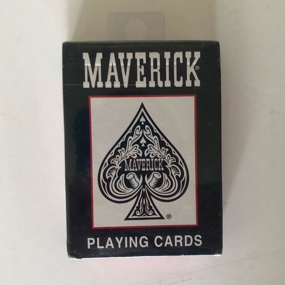 Maverick Playing Cards NWT